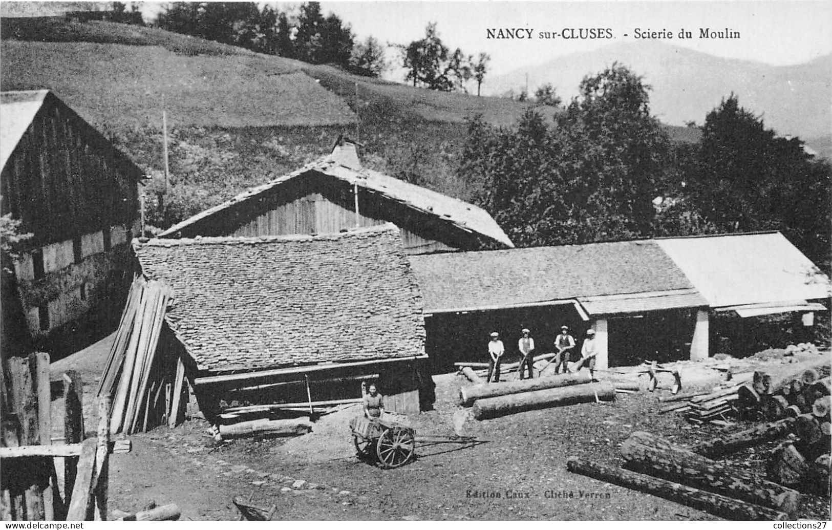 74-NANCY-SUR-CLUSES- SCIERIE DU MOULIN - Other & Unclassified