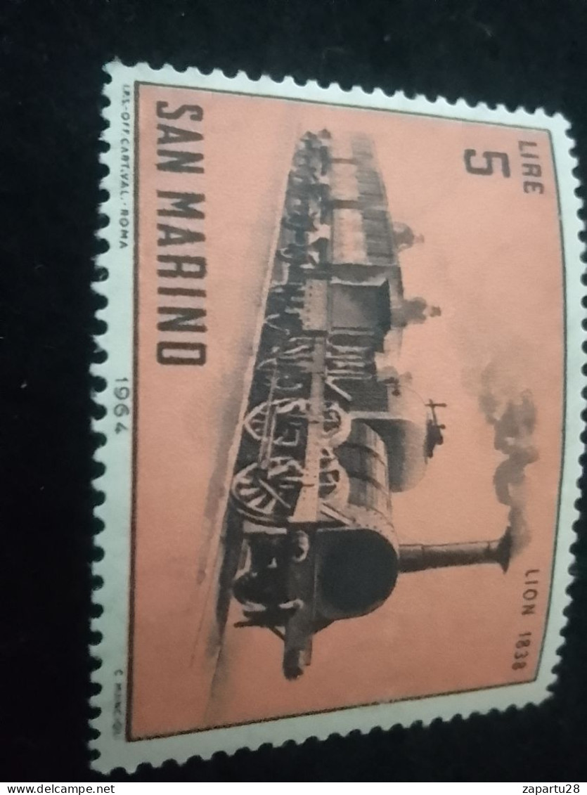SAN MARİNO -1960-80     5   LİRE   DAMGASIZ - Unused Stamps