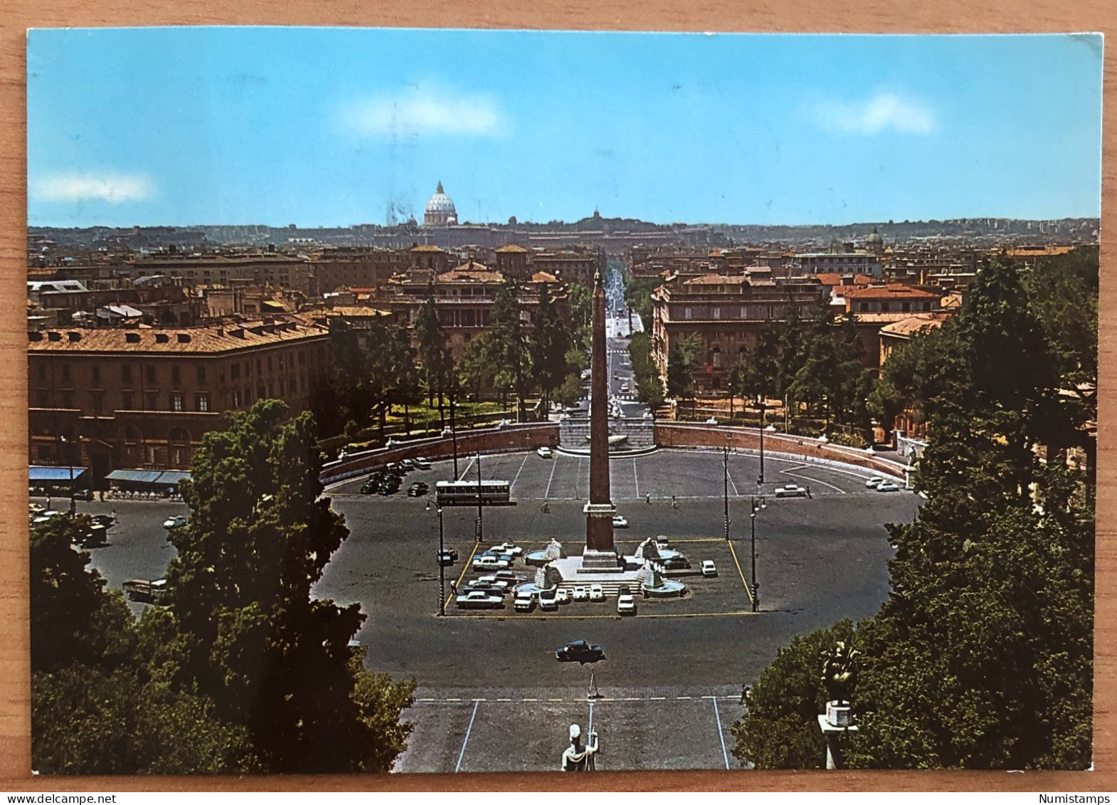 ROMA - Piazza Del Popolo - 1968 (c190) - Places & Squares