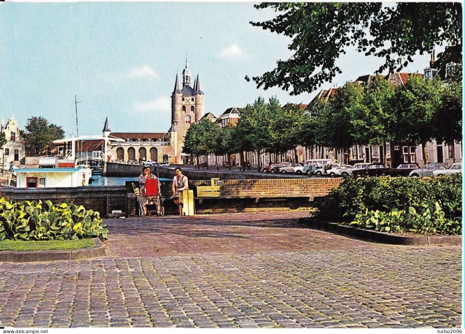 1971-1973 Zierikzee De Zuiderhavenpoort, Nobelpoort Etc 4 X Waarvan 3 X In Kleur Gelopen Met Zegel - Zierikzee