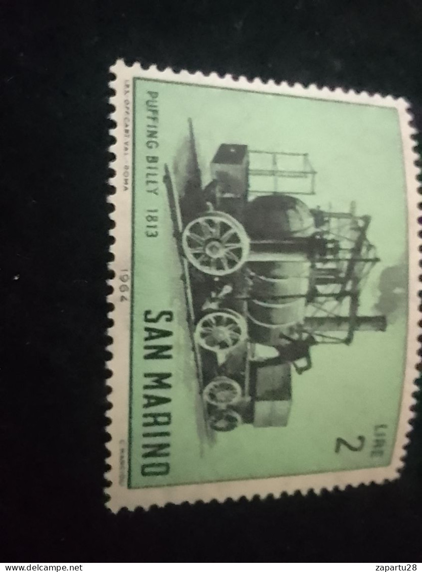 SAN MARİNO -1960-80     2  LİRE   DAMGASIZ - Unused Stamps