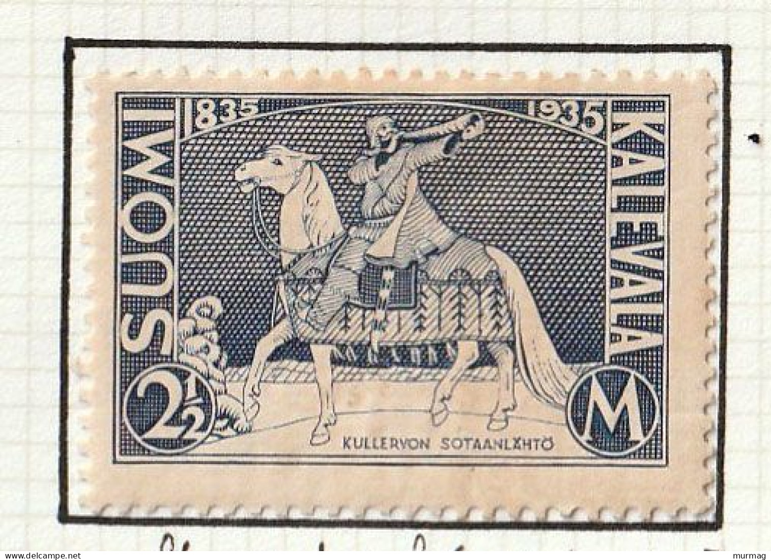 FINLANDE - Centenaire Publication Poème épique Kalevala - Y&T N° 185 - 1935 - MH - Unused Stamps