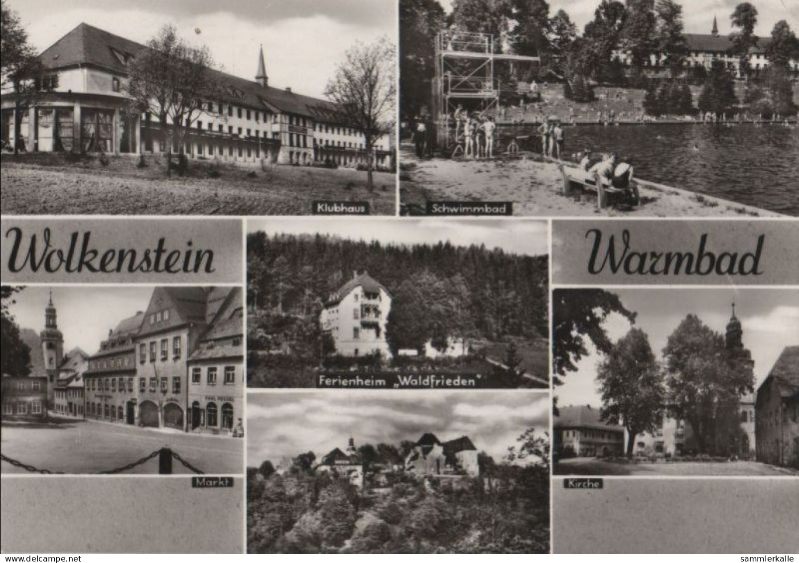 78392 - Wolkenstein-Warmbad - U.a. Schwimmbad - 1974 - Wolkenstein