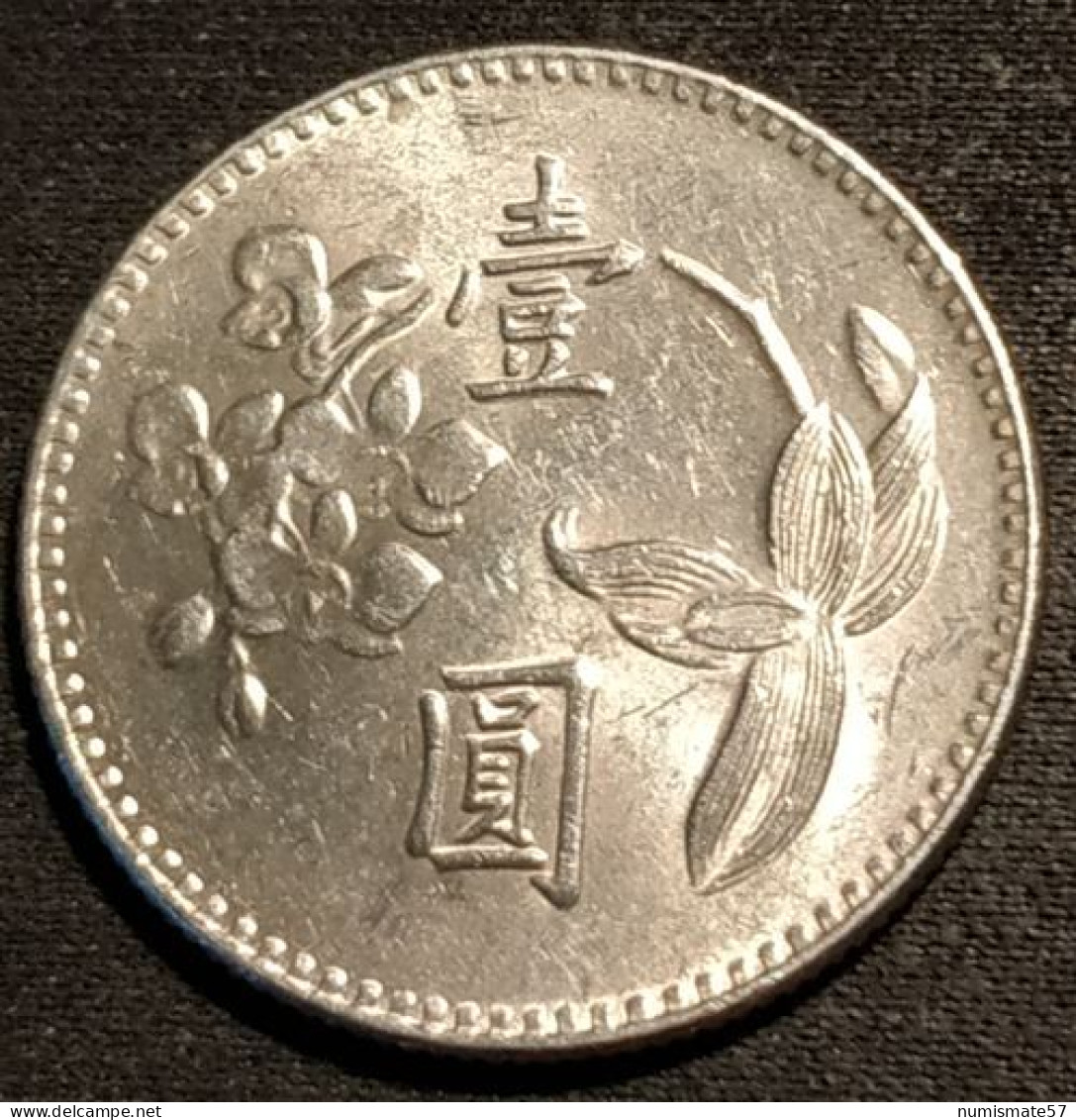 CHINE - CHINA - TAIWAN - 1 YUAN 1974  - KM 536 - Taiwán