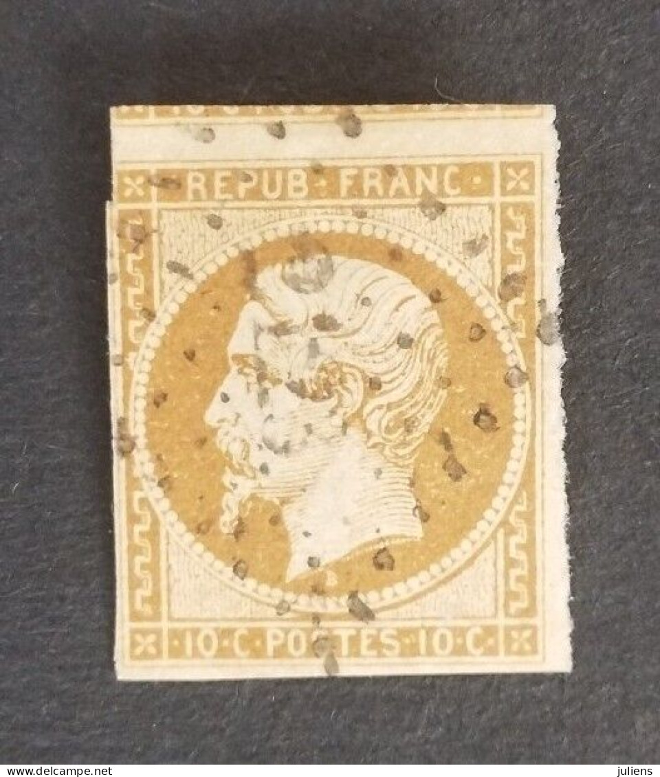 STAMP TIMBRE FRANCE NAPOLEON 9 REPUB OBL + VOISIN COTE +850€ - 1852 Louis-Napoléon