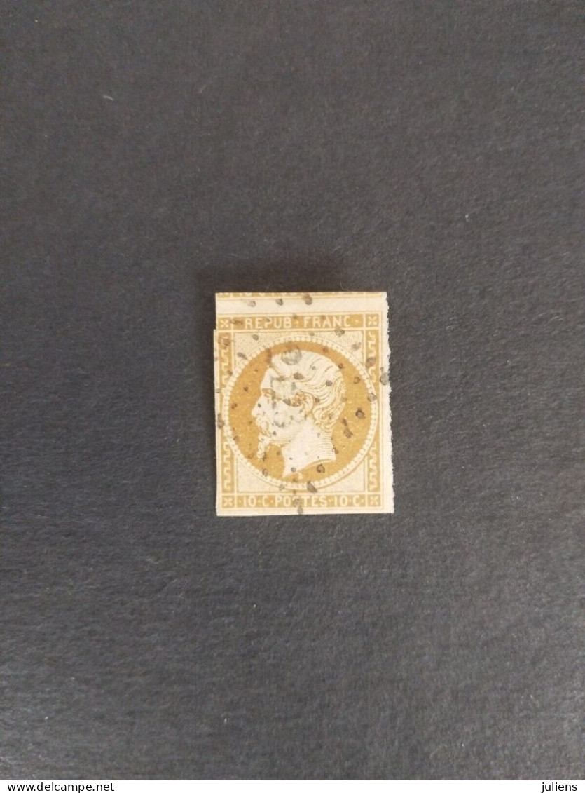 STAMP TIMBRE FRANCE NAPOLEON 9 REPUB OBL + VOISIN COTE +850€ - 1852 Louis-Napoléon