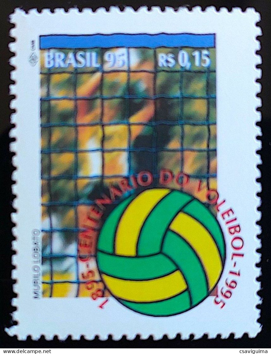 Brasil (Brazil) - 1995 - Volleyball - Yv 2235 - Voleibol