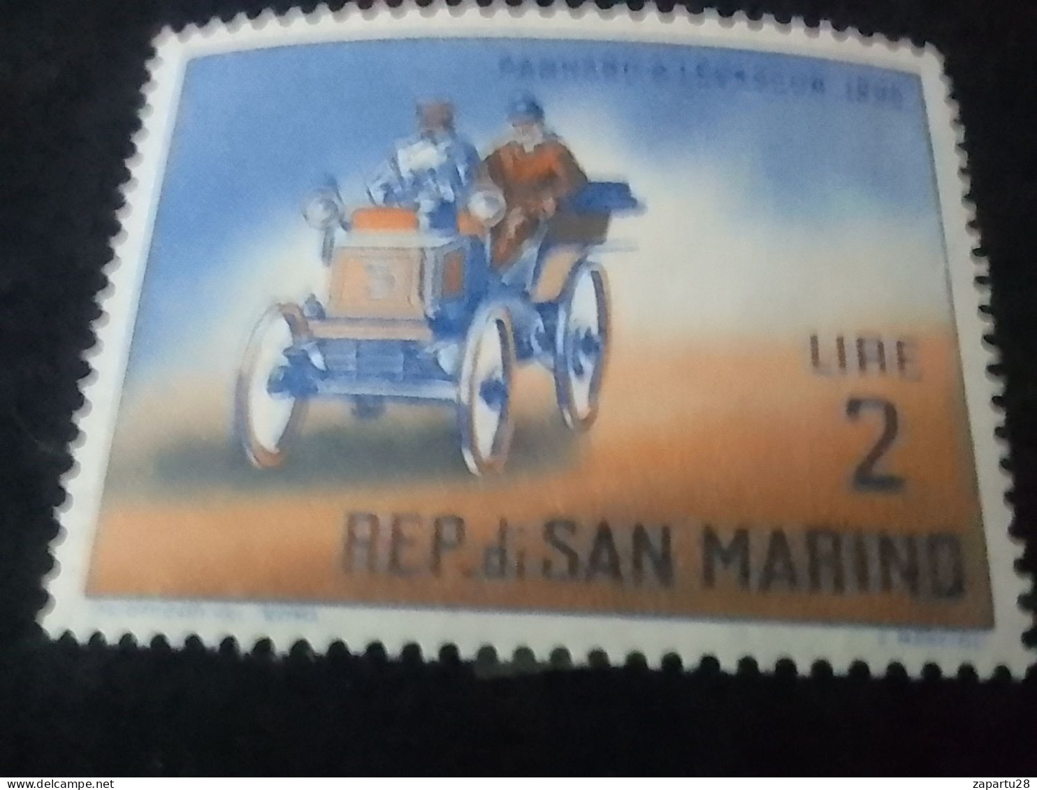 SAN MARİNO -1960-80    2  LİRE   DAMGASIZ - Unused Stamps