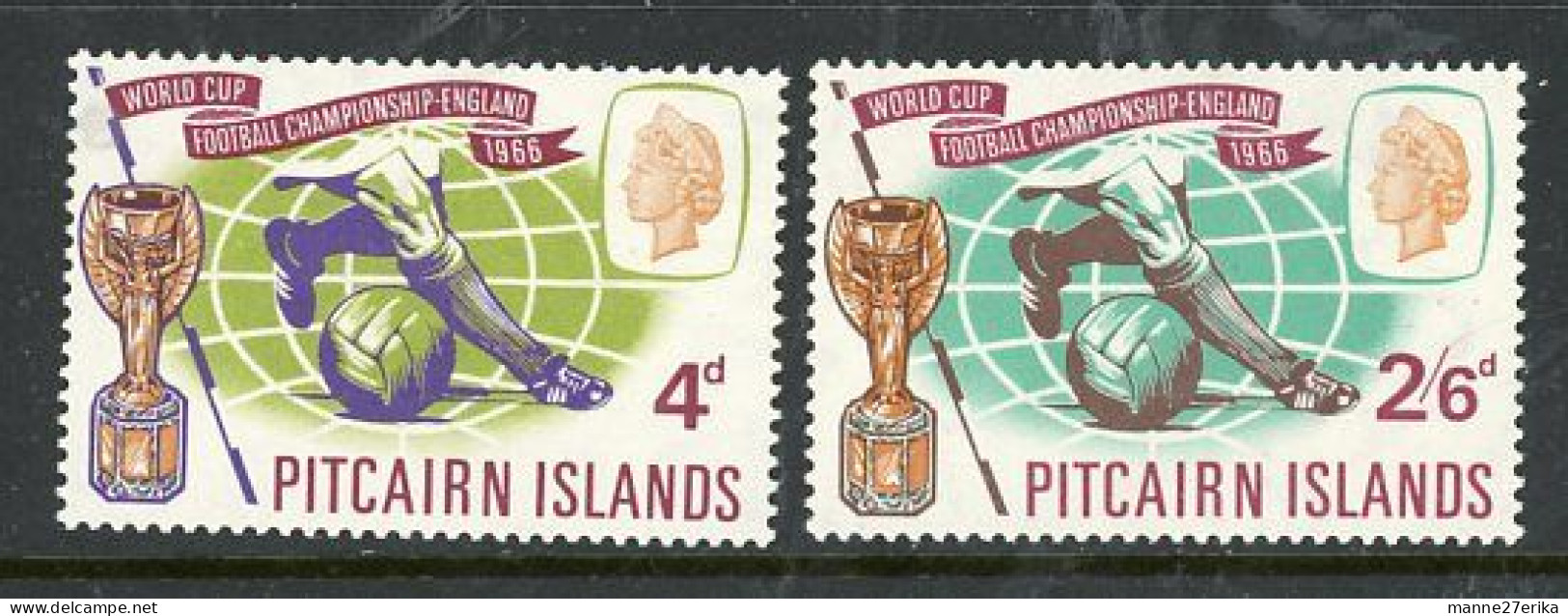 -Pitcairn-1966-"World Cup Soccer Issue" MNH (**) - Pitcairninsel