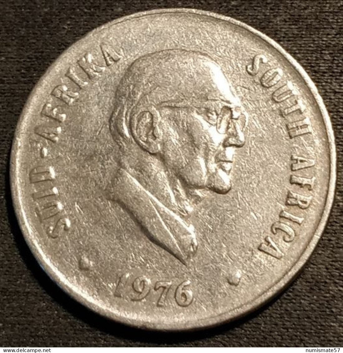 AFRIQUE DU SUD - 20 CENTS 1976 - Jacobus J. Fouché - KM 95 - ( South Africa ) - Zuid-Afrika