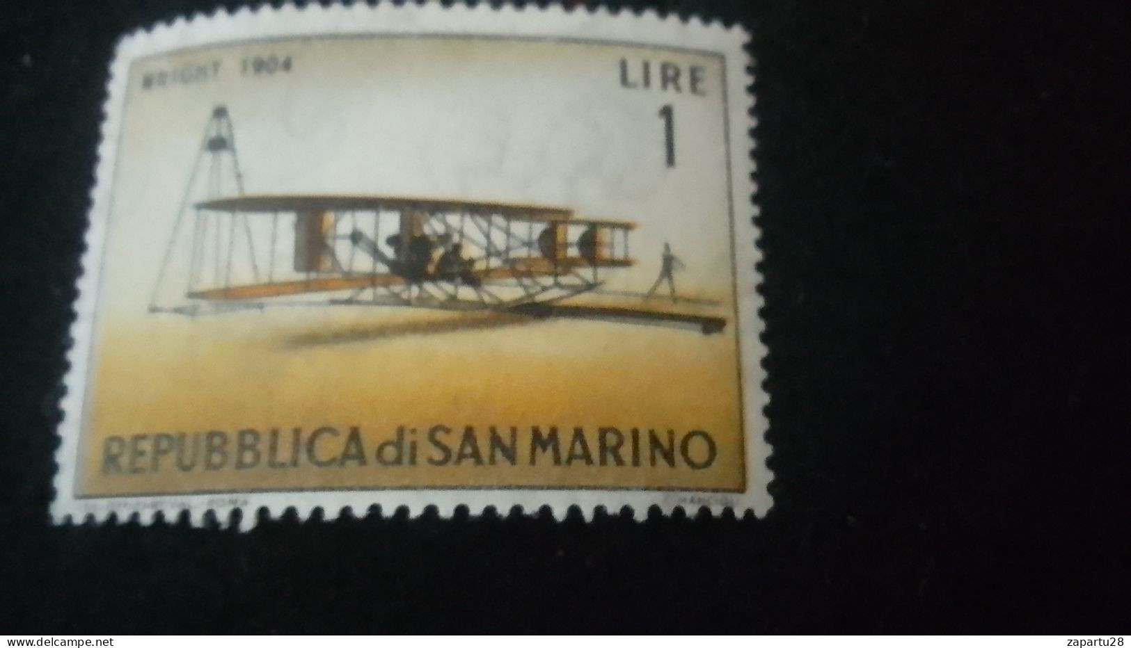 SAN MARİNO -1960-80    1      LİRE   DAMGASIZ - Unused Stamps