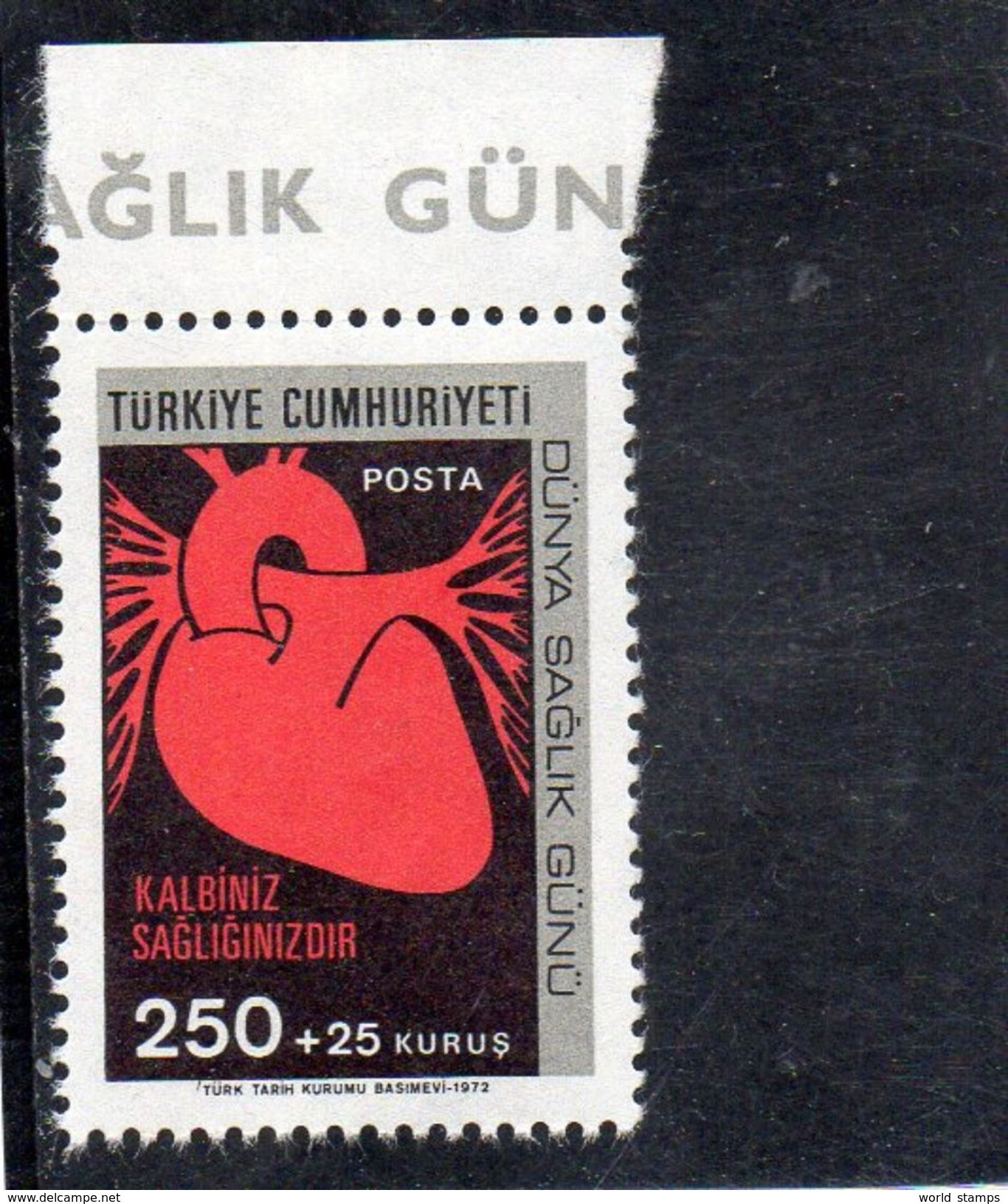 TURQUIE 1972 ** - Ongebruikt
