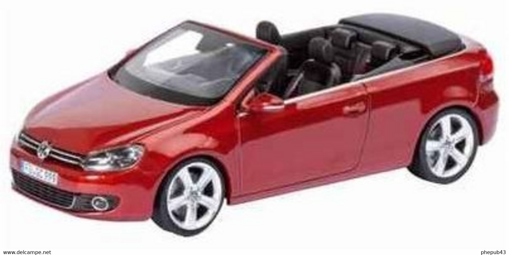 Volkswagen Golf Cabrio - Red - Schuco - Schuco