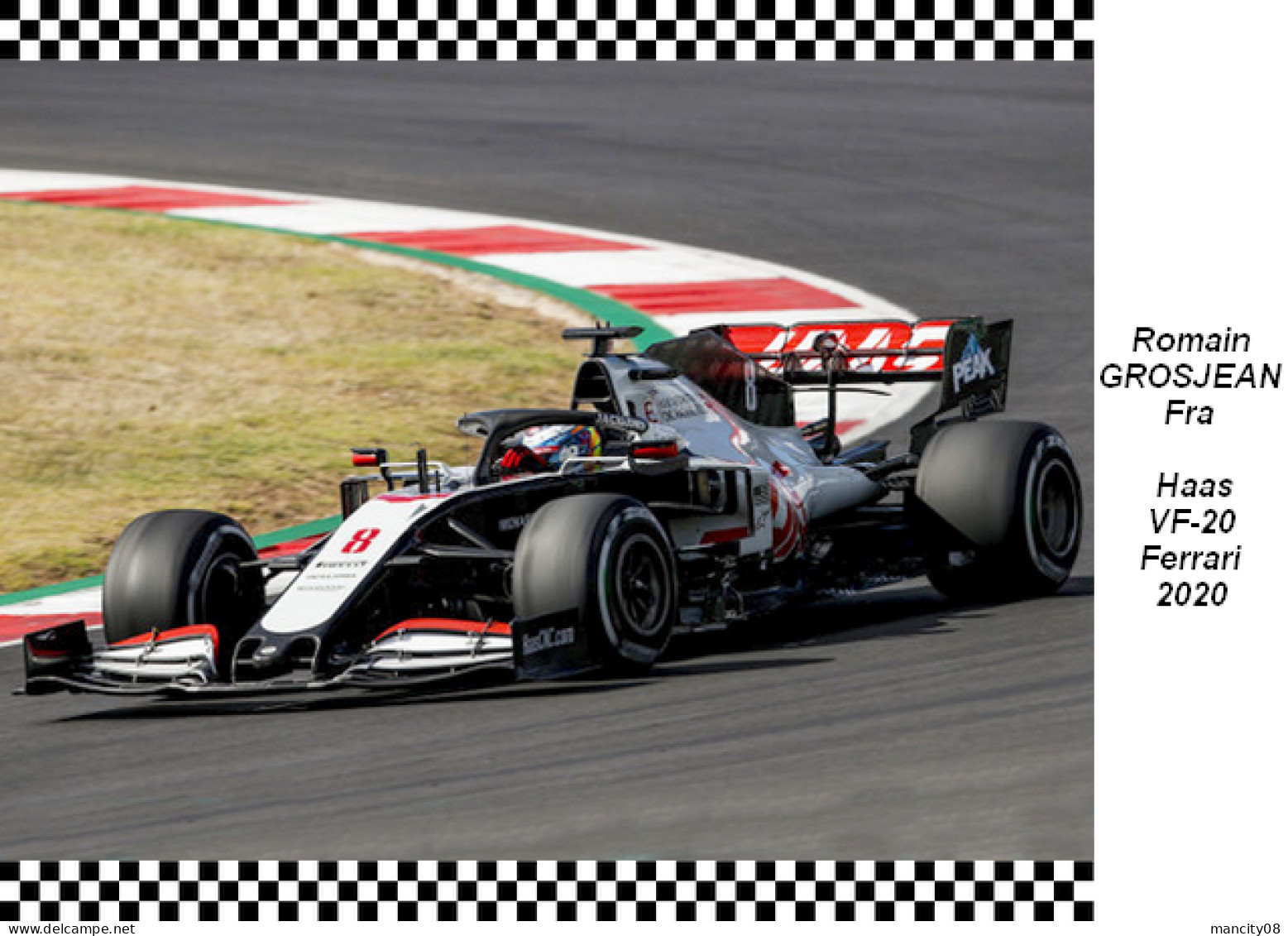 Romain  Grosjean  Haas VF-20   2020 - Grand Prix / F1