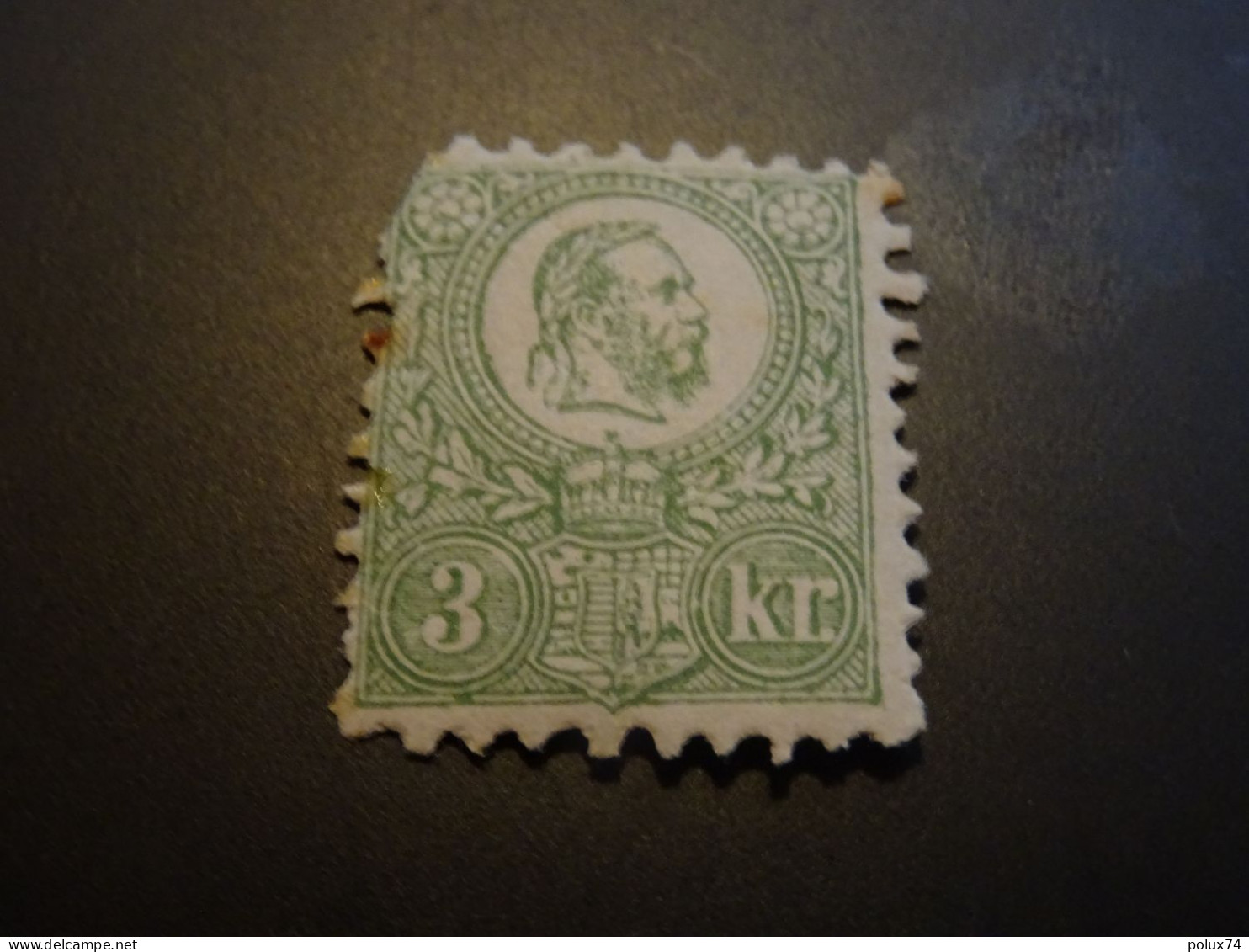 HONGRIE ROYAUME   1871  Neuf** Abimé - Unused Stamps