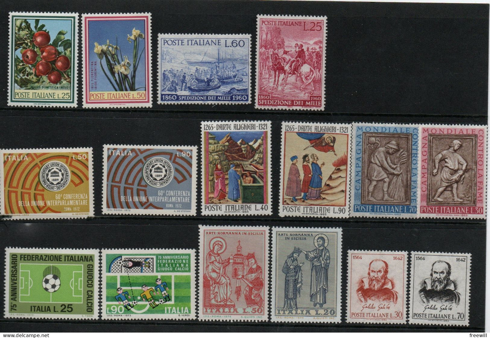 Italie Timbres Divers - Various Stamps -Verschillende Postzegels XX - 1961-70: Neufs