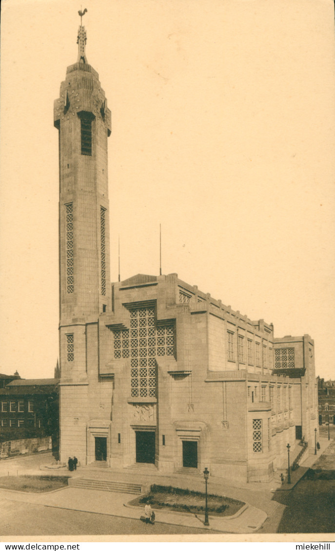 MOLENBEEK-EGLISE SAINT JEAN BAPTISTE-FACADE PRINCIPALE - Molenbeek-St-Jean - St-Jans-Molenbeek