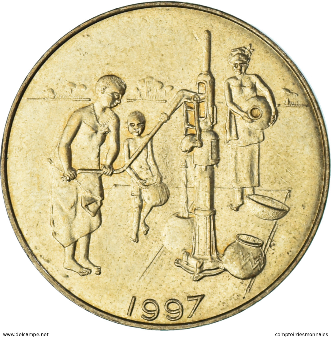 Monnaie, Communauté économique Des États De L'Afrique De L'Ouest, 10 Francs - Costa De Marfil