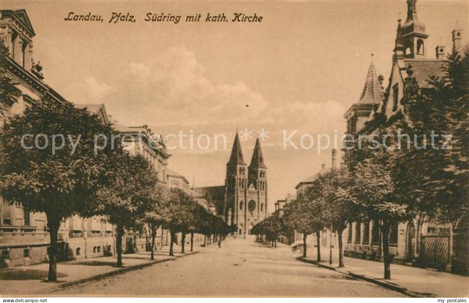 73544917 Landau Pfalz Suedring Katholische Kirche Landau Pfalz - Landau