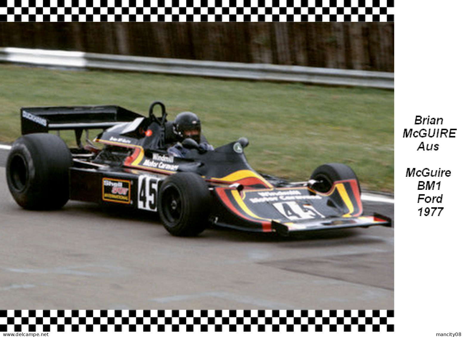 Brian  McGuire  McGuire BM1   1977 - Grand Prix / F1
