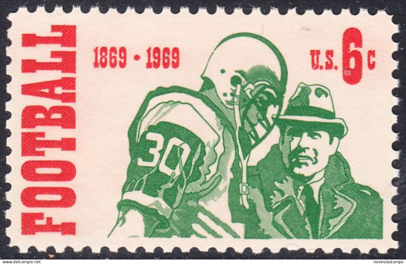 !a! USA Sc# 1382 MNH SINGLE (a3) - Intercollegiate Football - Unused Stamps