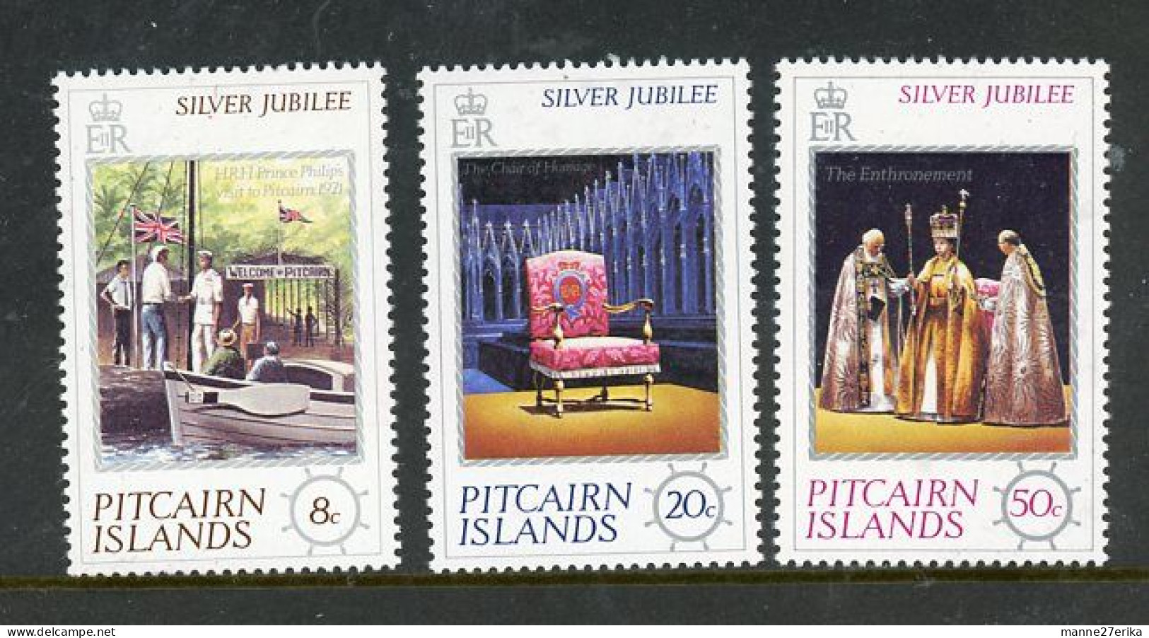 -Pitcairn Islands-1977-"Silver Jubilee" MNH (**) - Pitcairninsel