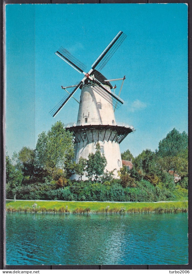 1970 / 1980 Middelburg Kuyperspoort, Gemeentehuis, Molen Etc. 7 X In Kleur Blanco / 2 X Gelopen Met Zegel - Middelburg