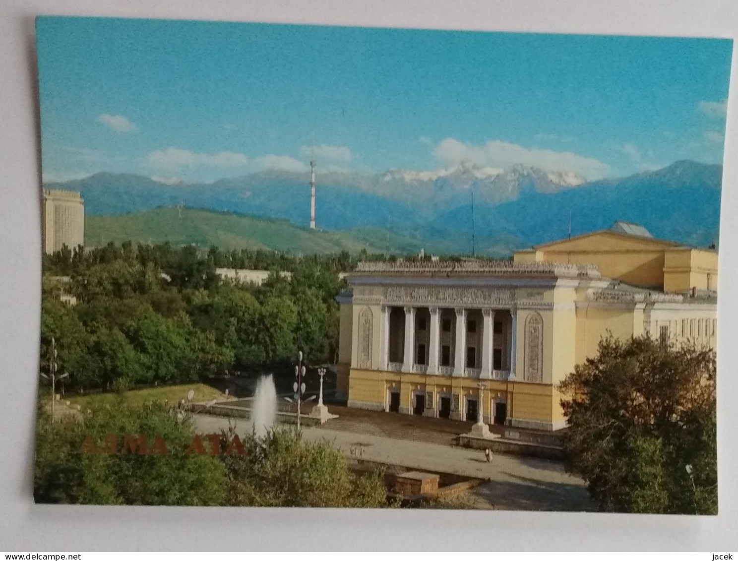 Alma Ata /  Almaty / Opera And Theathre / Kazakhstan - Kazakistan