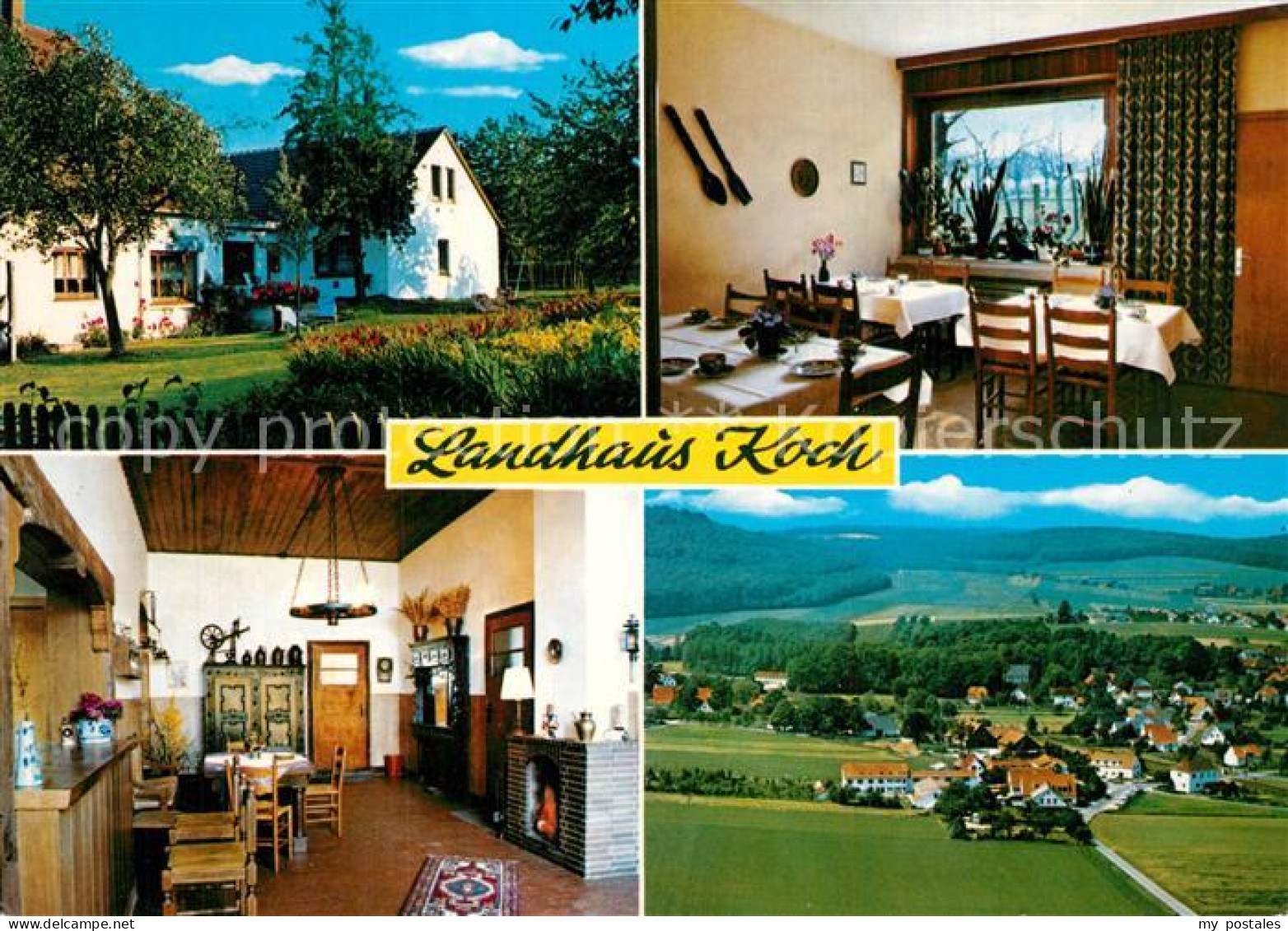 73544674 Holzhausen Buer Wiehengebirge Landhaus Koch Gaststube Bar Panorama Holz - Melle