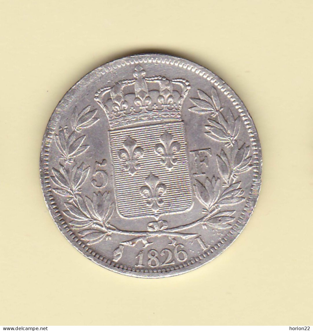 5 FRANCS CHARLES X 1826 I - 5 Francs