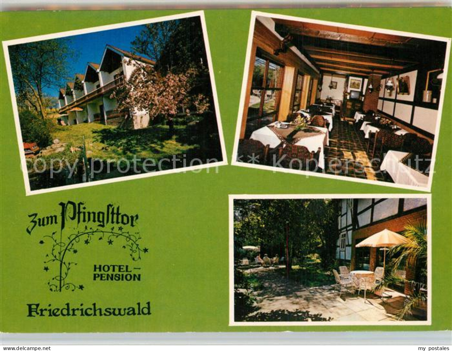 73544589 Rinteln Hotel Pension Zum Pfingsttor Gaststube Terrasse Rinteln - Rinteln