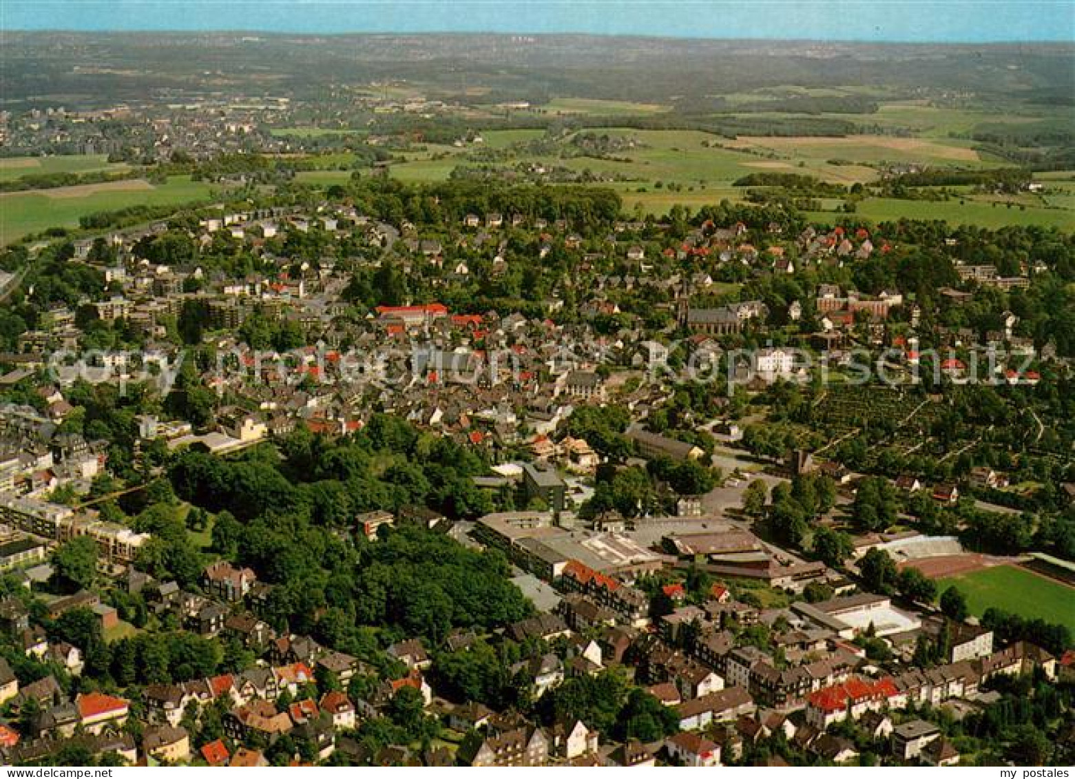 73544554 Lennep Fliegeraufnahme Lennep - Remscheid