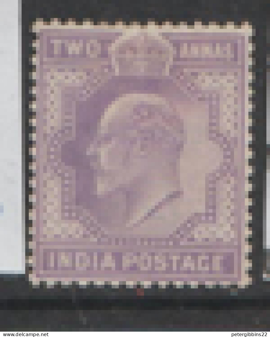 India 1902 SG  125  2a Mauve   Mounted Mint - 1882-1901 Imperio