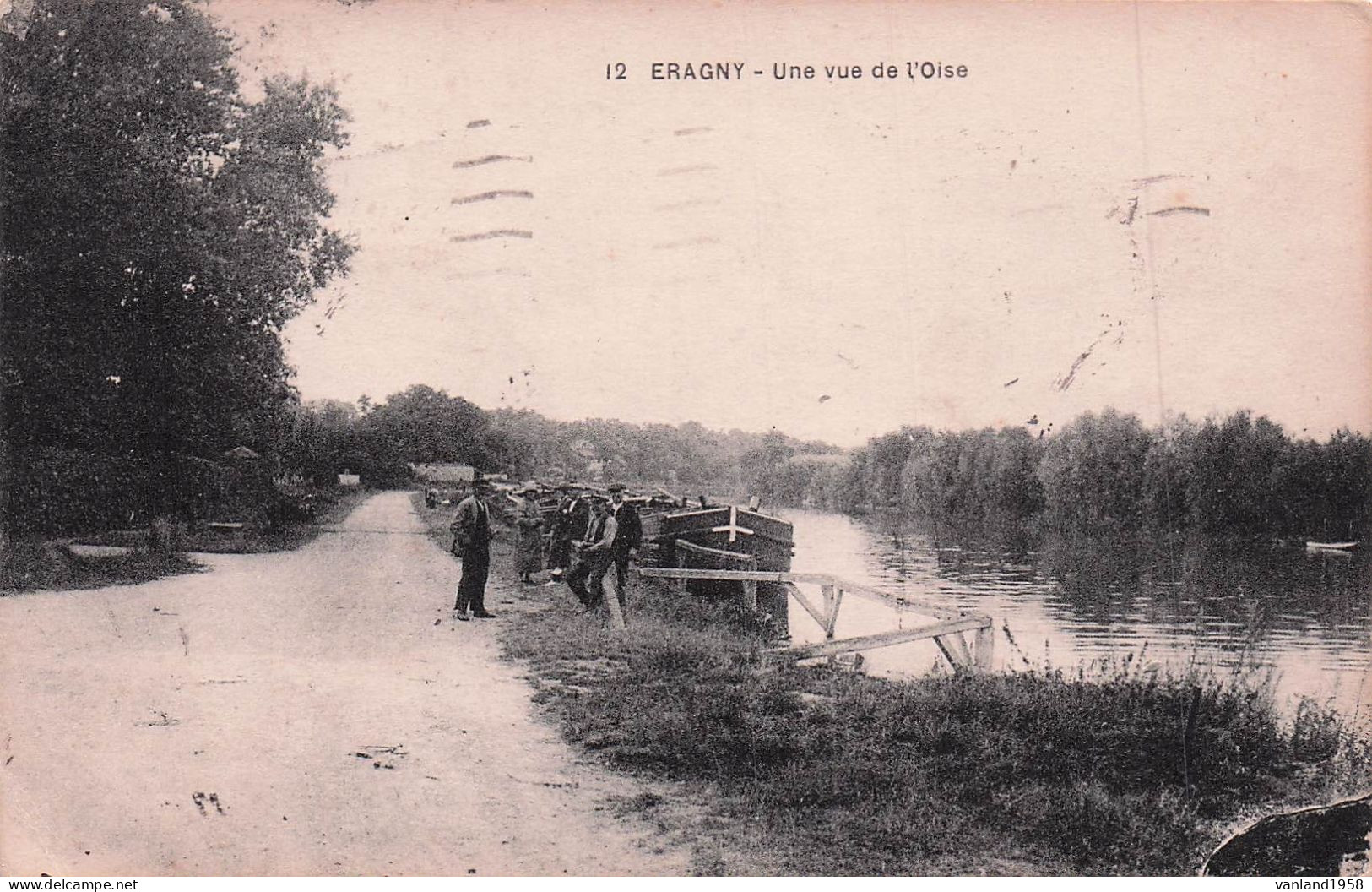 ERAGNY-une Vue De L'Oise - Eragny
