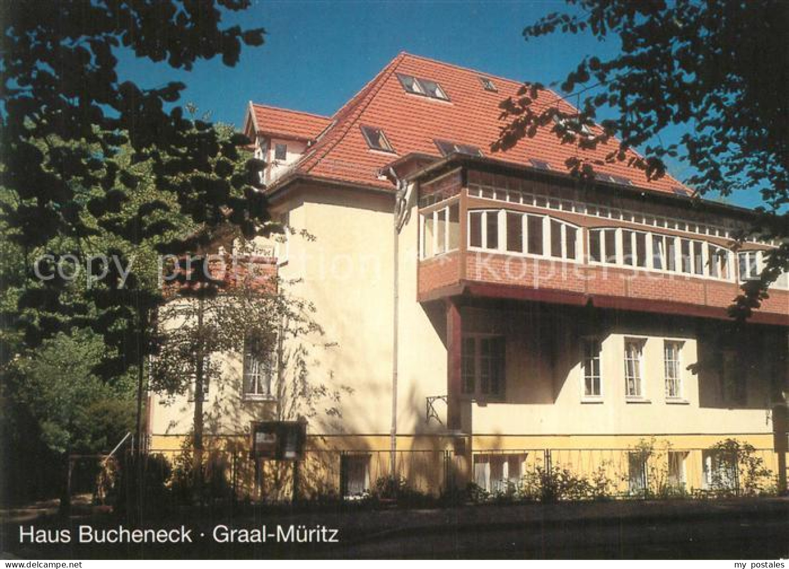 73544287 Graal-Mueritz Ostseebad Erholungsheim Haus Bucheneck Graal-Mueritz Osts - Graal-Müritz