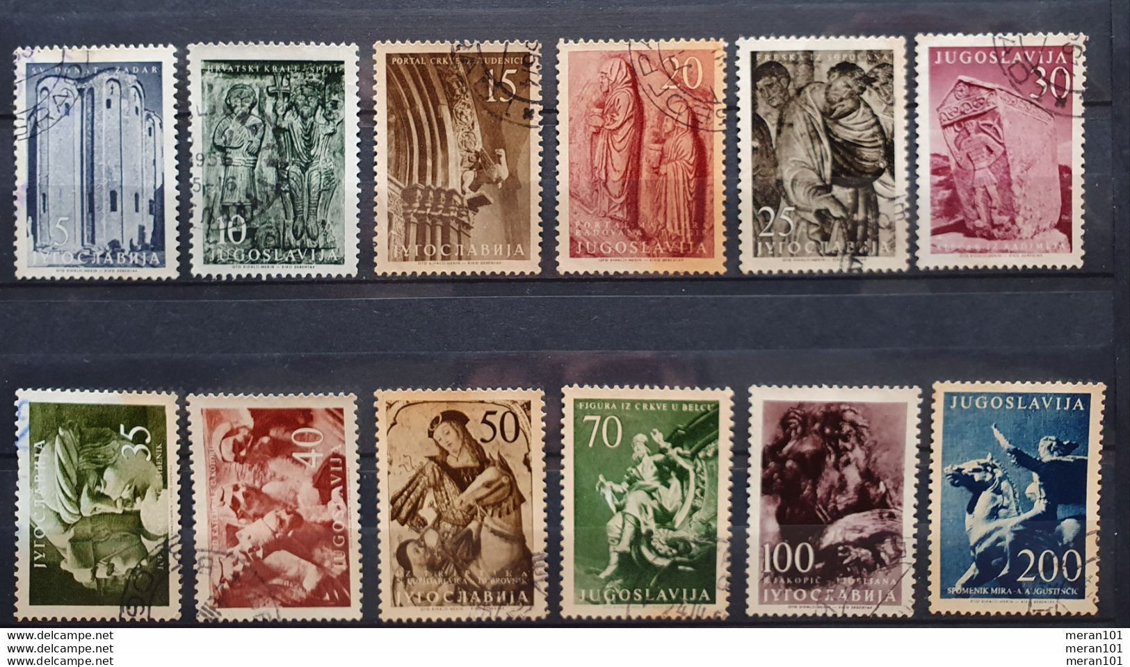 Jugoslawien 1956, Mi 776-87 Gestempelt - Used Stamps