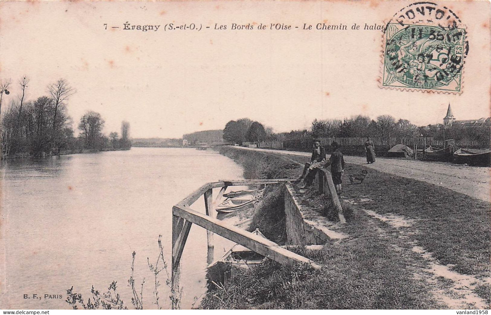 ERAGNY-les Bords De L'Oise-le Chemin De Halage - Eragny
