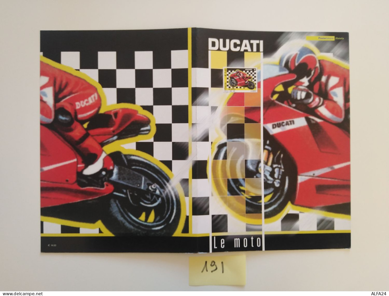 FOLDER DUCATI FACCIALE 14 (FLD191 - Geschenkheftchen