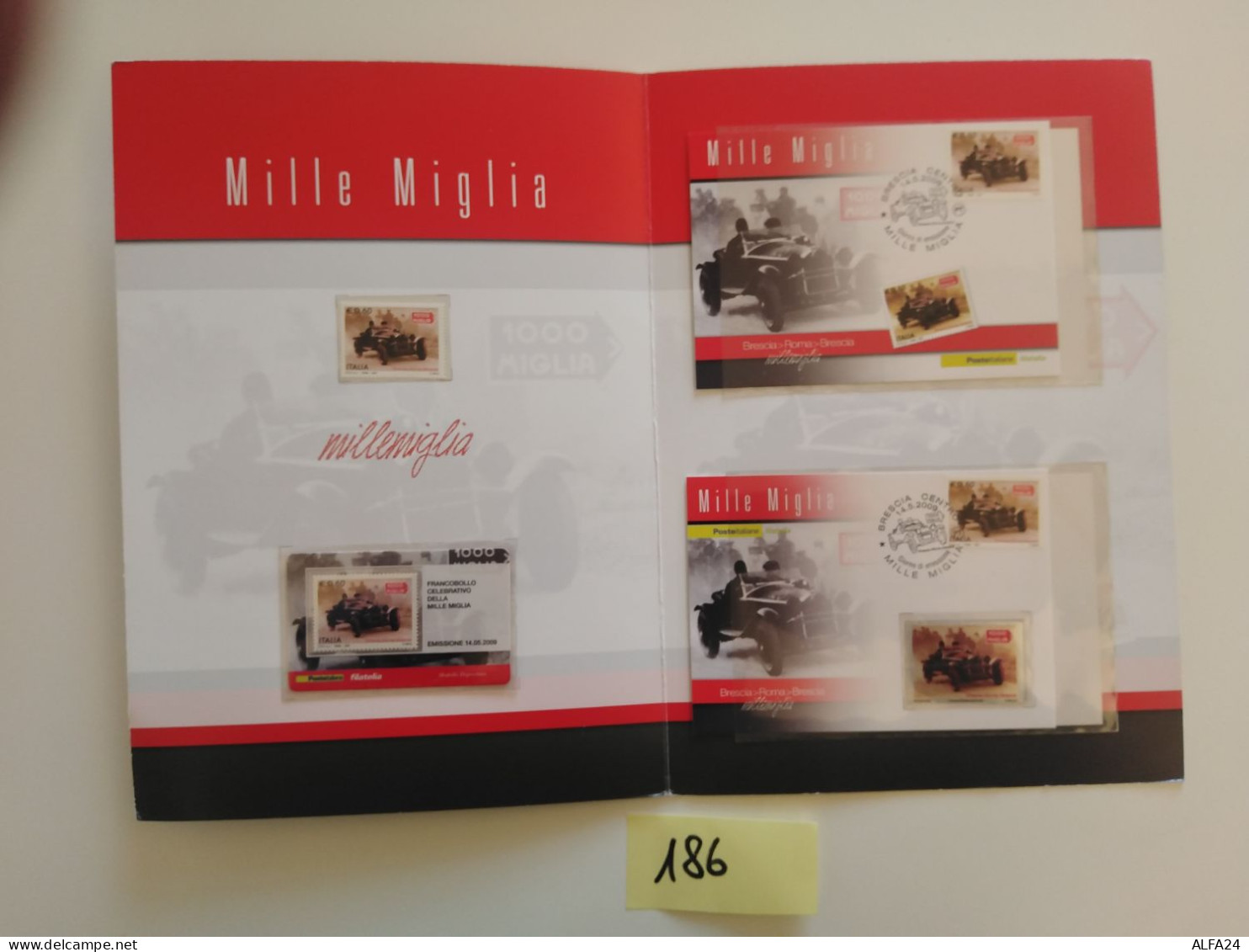 FOLDER MILLE MIGLIA FACCIALE 15 (FLD186 - Geschenkheftchen