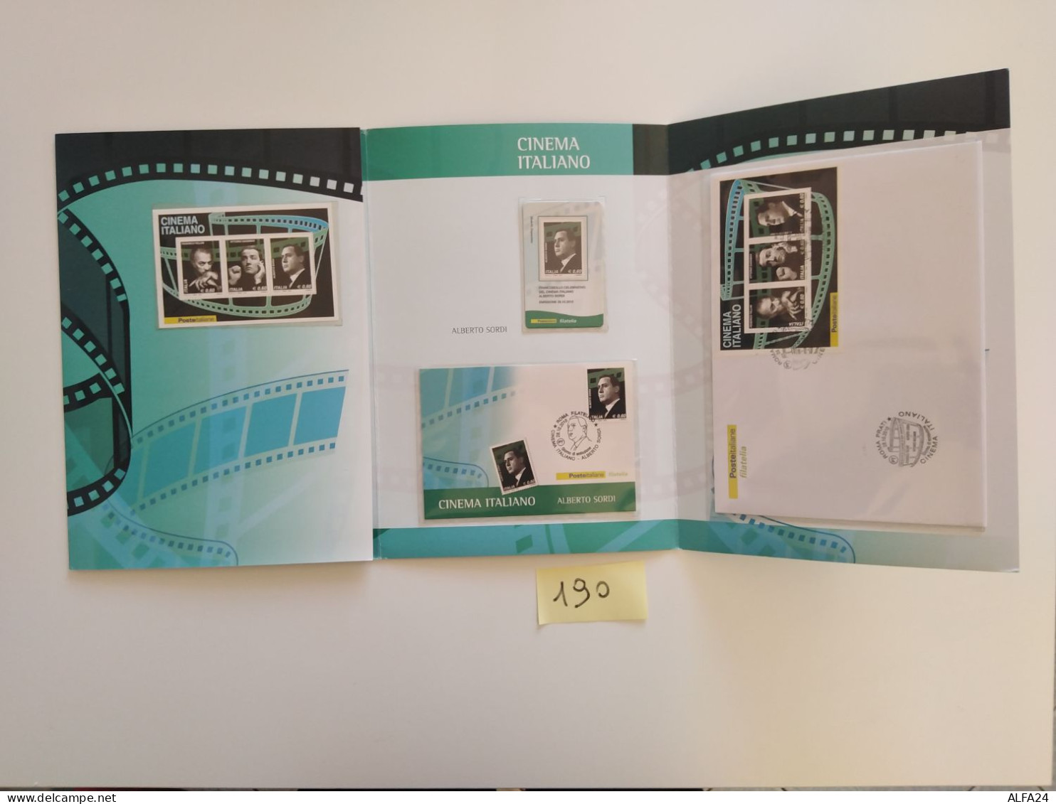 FOLDER CINEMA ITALIANO FACCIALE 20 (FLD190 - Presentation Packs