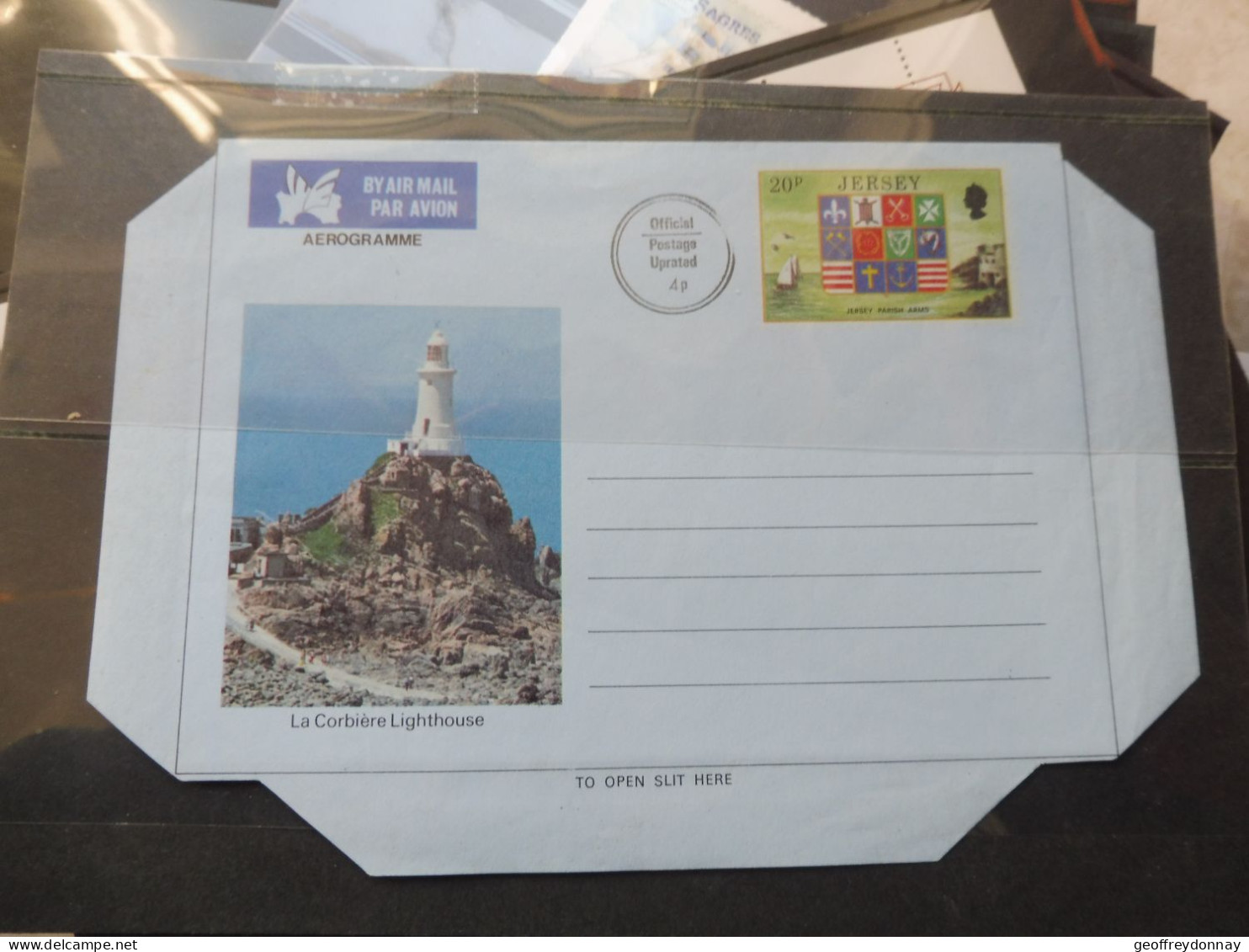 Jersey Postogramme Mnh Neuf ** Phare Lighthouse Faros Perfect Parfait - Jersey