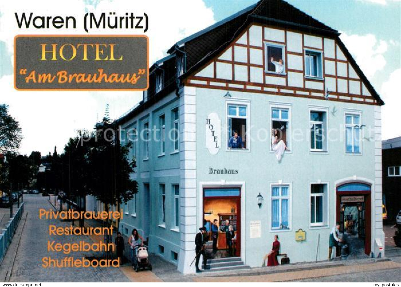 73543796 Waren Mueritz Hotel Und Brauhaus Mueritz Waren Mueritz - Waren (Müritz)