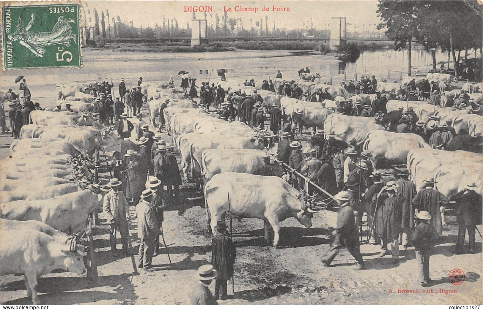 71-DIGOIN- LE CHAMP DE FOIRE - Digoin