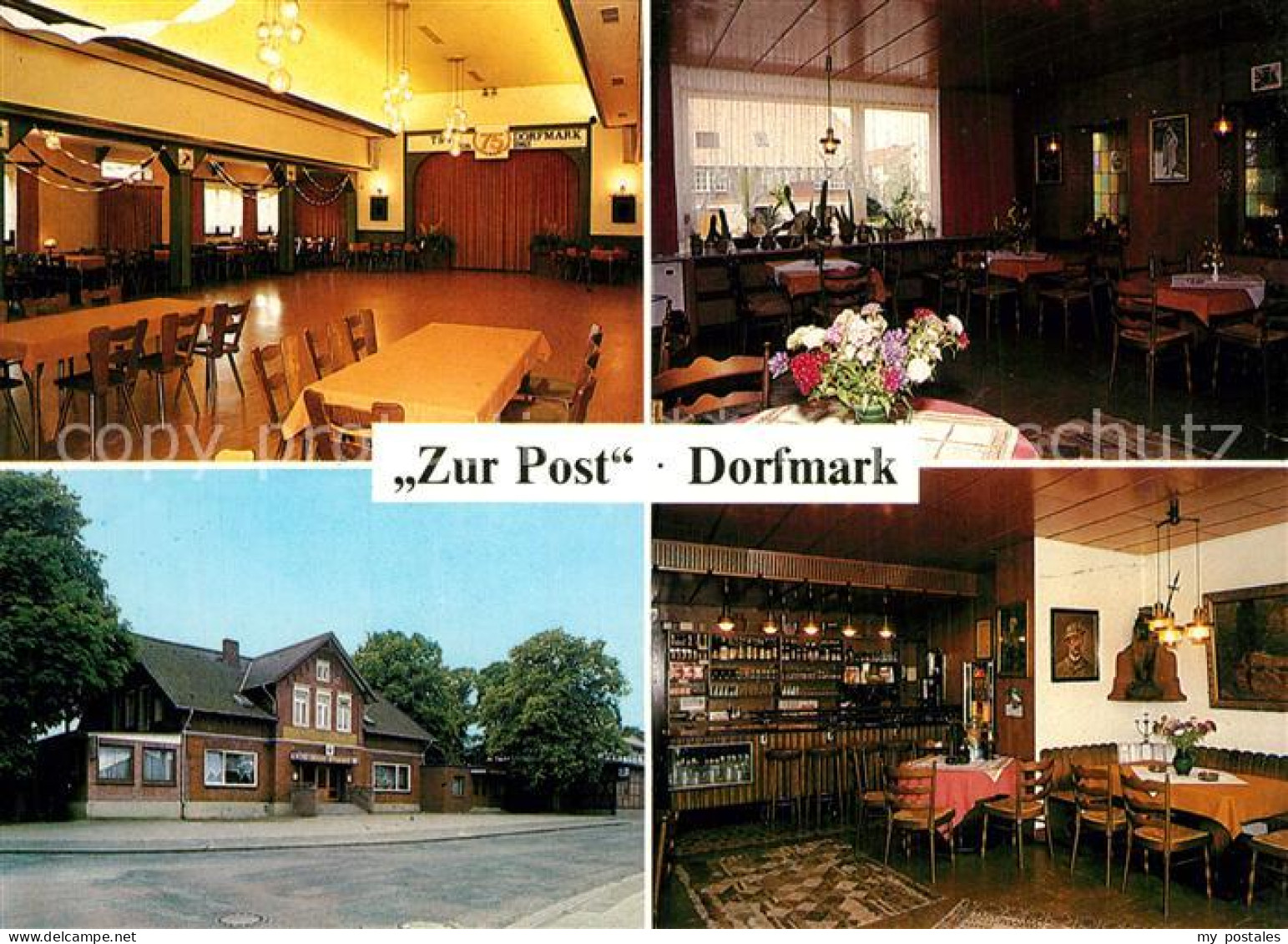 73543728 Dorfmark Gasthof Zur Post Lueneburger Heide Gaststube Festsaal Dorfmark - Fallingbostel