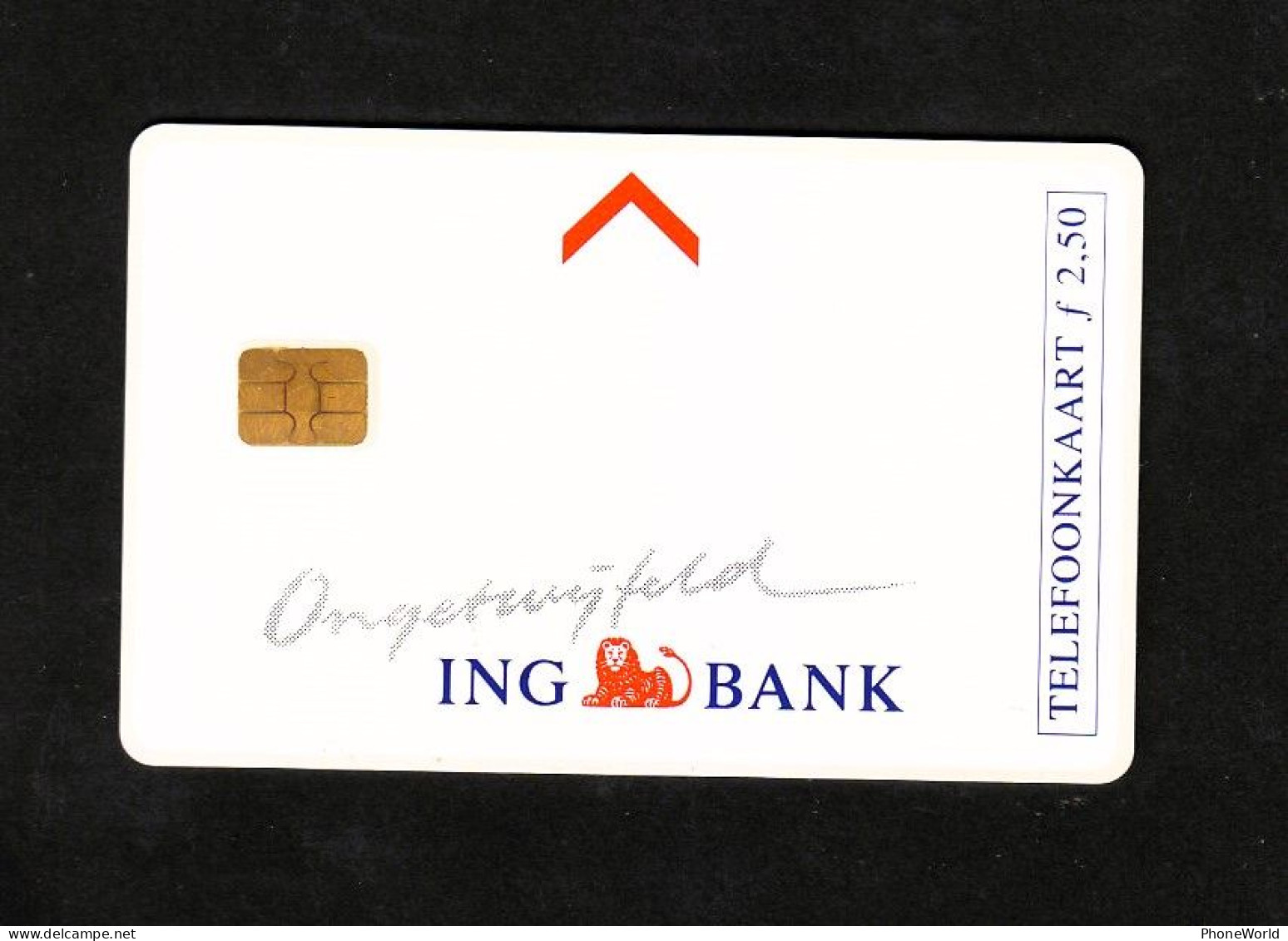 Netherlands, ING Lion Bank '95 Ongetwijfeld, Limited 1500ex With Phonenumber - Private