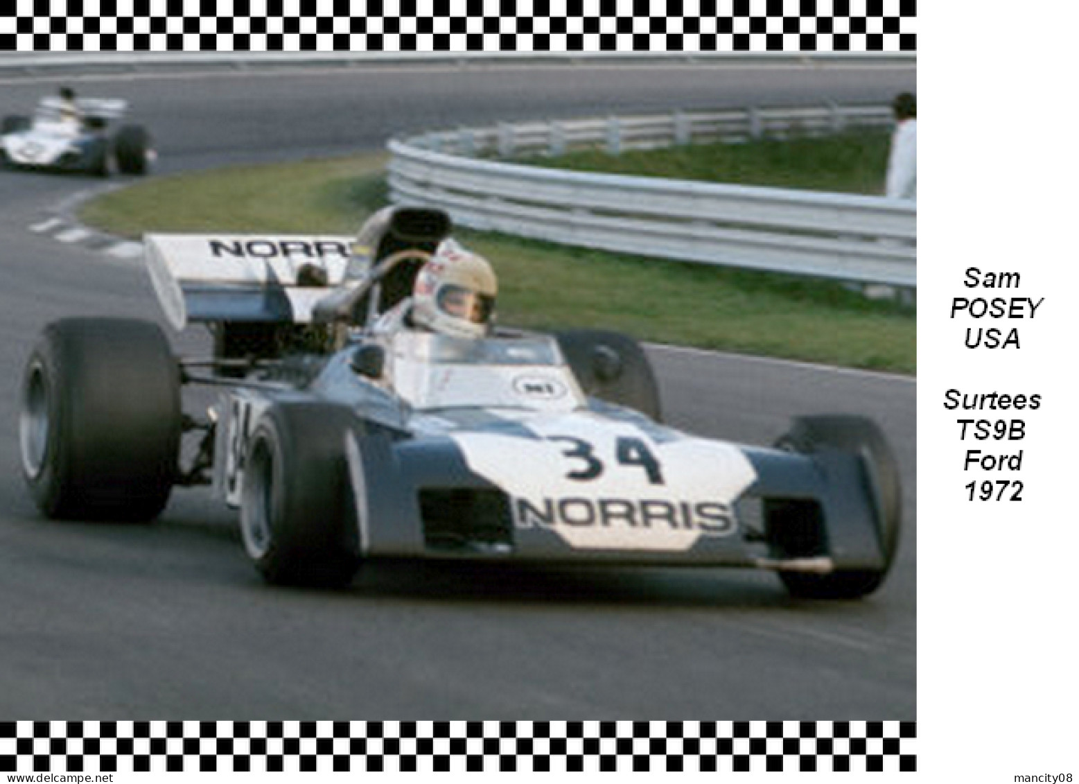 Sam  Posey  Surtees  TS9B   1972 - Grand Prix / F1