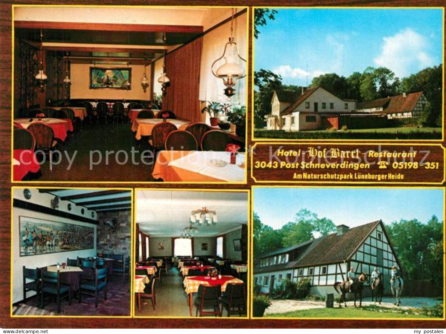 73543692 Schneverdingen Hotel Hof Barrl Gastraeume Fachwerkhaus Schneverdingen - Schneverdingen