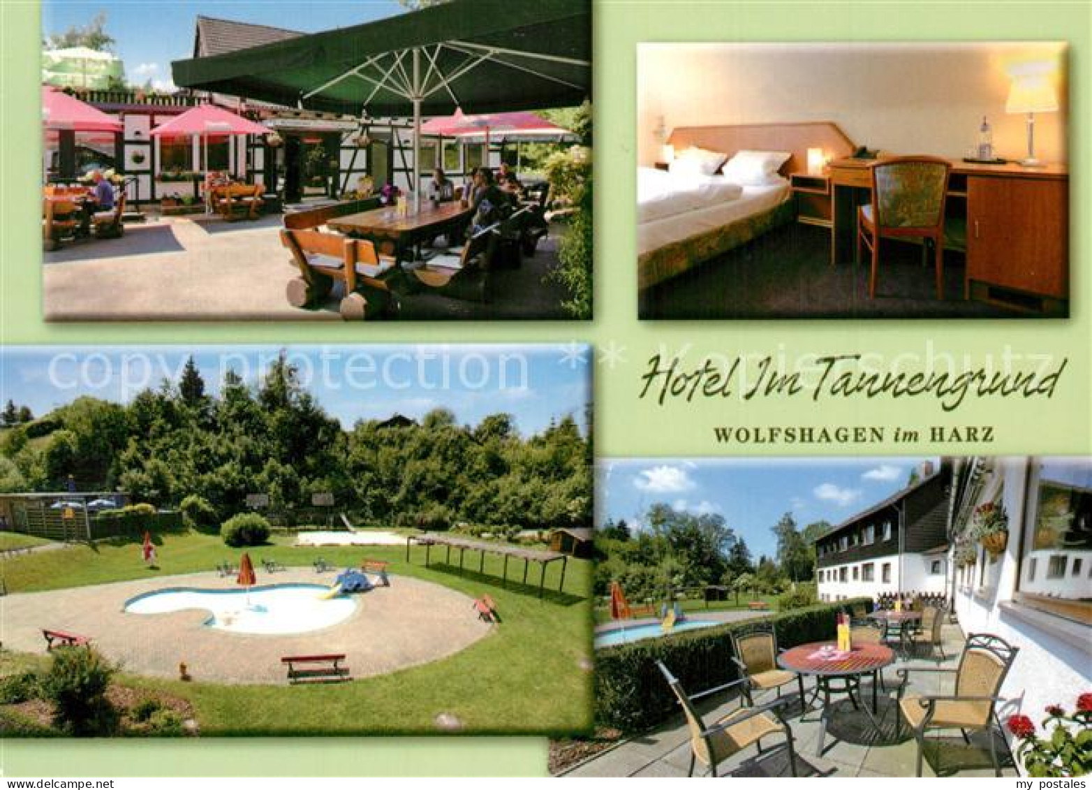 73543643 Wolfshagen Harz Hotel Im Tannengrund Zimmer Terrasse Park Wolfshagen Ha - Langelsheim