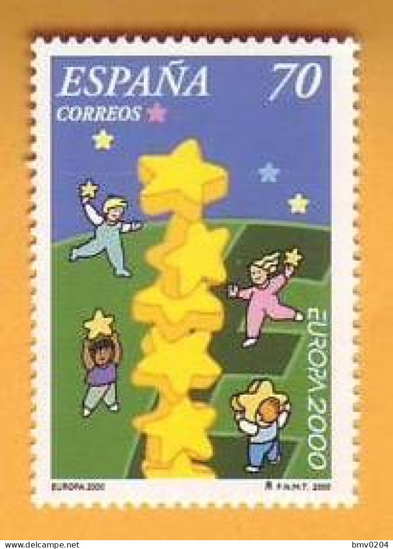 2000 EUROPA CEPT Spain  1v Mint - 2000