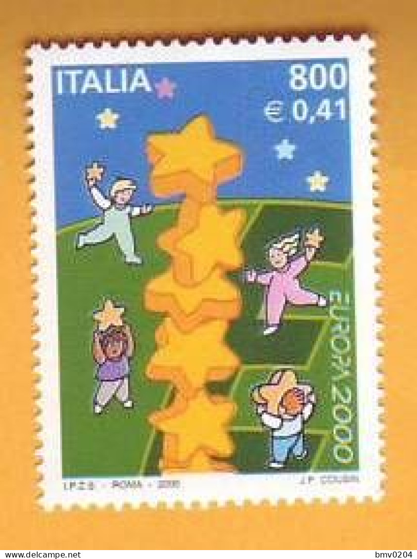 2000 EUROPA CEPT Italy  1v Mint - 2000